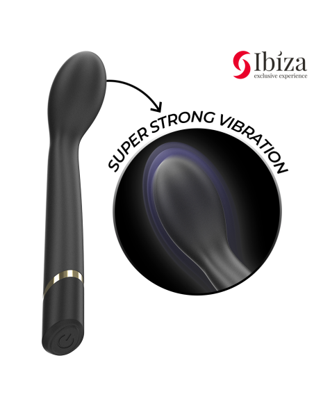 IBIZA - VIBRADOR PUNTO·G 10 VIBRACIONES RECARGABLE