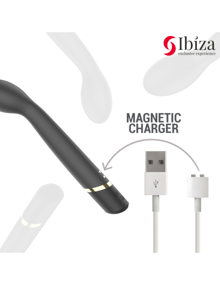 IBIZA - VIBRADOR PUNTO·G 10 VIBRACIONES RECARGABLE