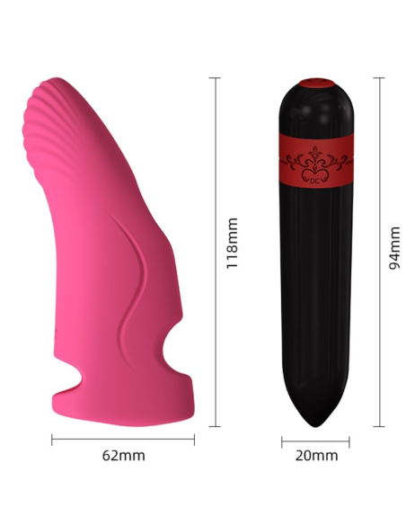 ARMONY - AURORA VIBRADOR DEDAL FUCSIA