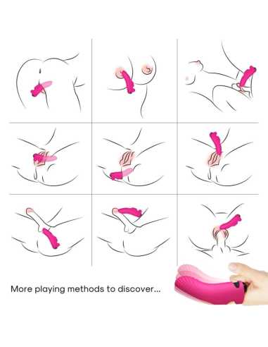 ARMONY - AURORA VIBRADOR DEDAL FUCSIA