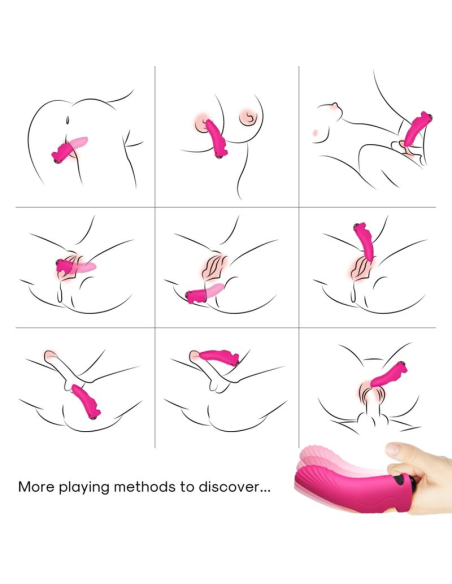 ARMONY - AURORA VIBRADOR DEDAL FUCSIA