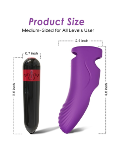 ARMONY - AURORA VIBRADOR DEDAL VIOLETA