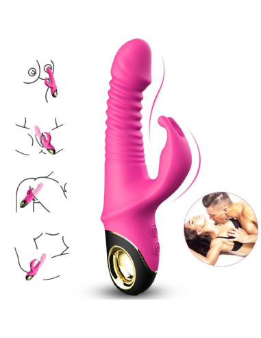 ARMONY - ZING DILDO VIBRADOR RABBIT FUCSIA
