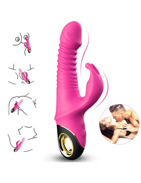 ARMONY - ZING DILDO VIBRADOR RABBIT FUCSIA