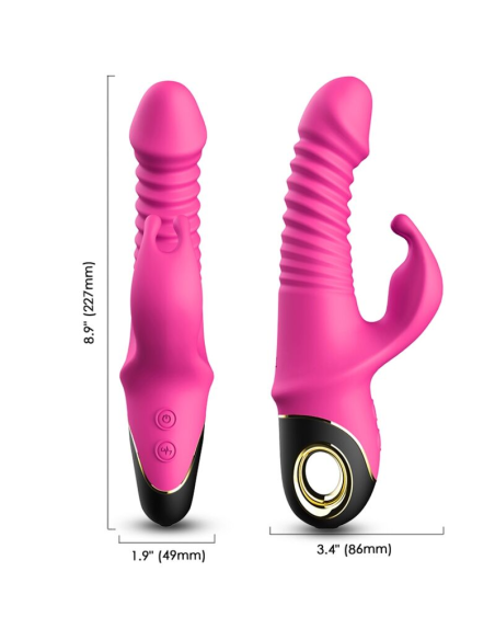 ARMONY - ZING DILDO VIBRADOR RABBIT FUCSIA