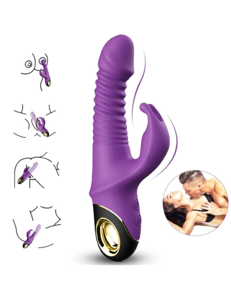 ARMONY - ZING DILDO VIBRADOR RABBIT VIOLETA