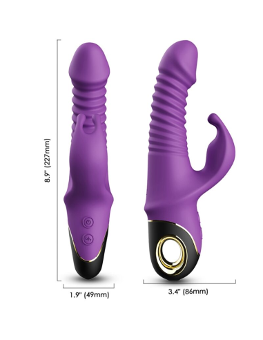 ARMONY - ZING DILDO VIBRADOR RABBIT VIOLETA