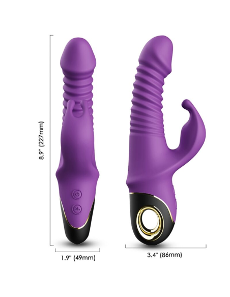 ARMONY - ZING DILDO VIBRADOR RABBIT VIOLETA