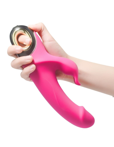 ARMONY - METEROR DILDO VIBRADOR RABBIT ROTADOR FUCSIA