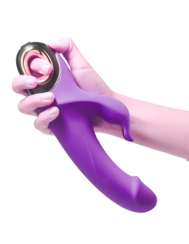 ARMONY - METEROR DILDO VIBRADOR RABBIT VIOLETA