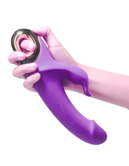ARMONY - METEROR DILDO VIBRADOR RABBIT VIOLETA