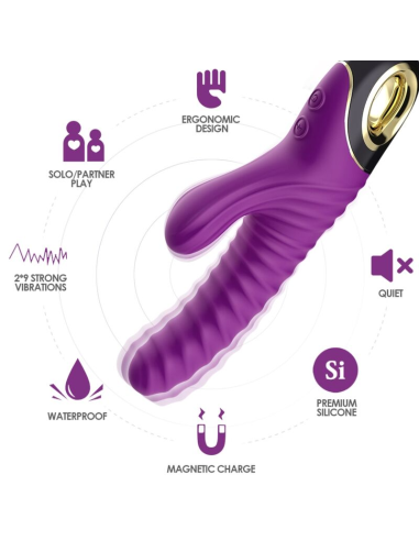 ARMONY - ETERNITY VIBRADOR SILICONA VIOLETA