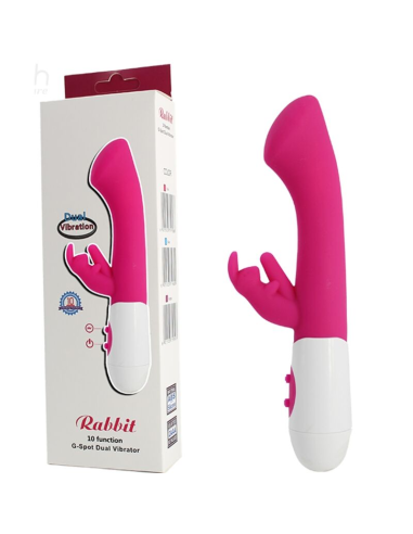 ARMONY - RABBIT VIBRADOR and ESTIMULADOR PUNTO G 10 VELOCIDADES ROSA