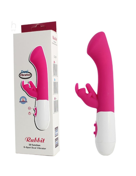 ARMONY - RABBIT VIBRADOR and ESTIMULADOR PUNTO G 10 VELOCIDADES ROSA
