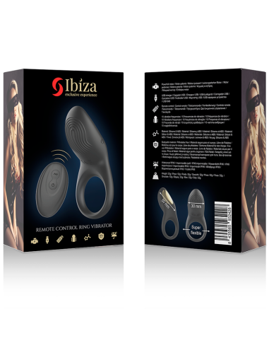 IBIZA - ANILLO VIBRADOR CONTROL REMOTO FULL CONTACT