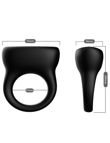 ARMONY - ANILLO VIBRADOR NEGRO