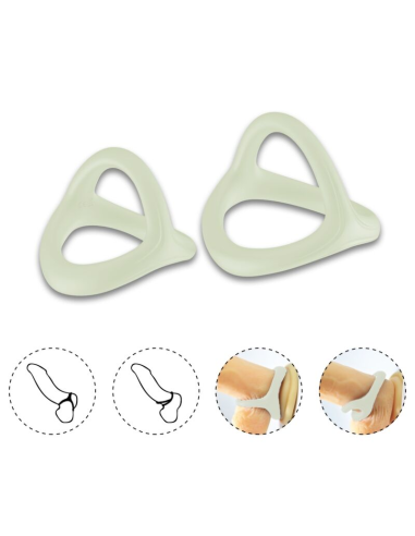ARMONY - TRESOR ANILLO DOBLE SILICONA LUMINOSO