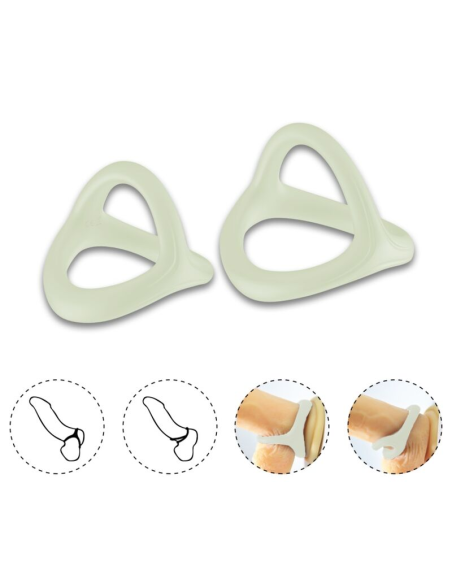 ARMONY - TRESOR ANILLO DOBLE SILICONA LUMINOSO