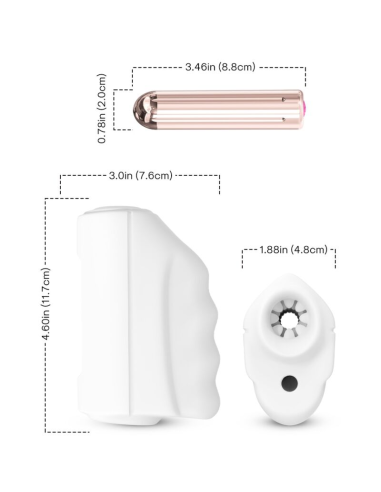 ARMONY - MASTER MASTURBATOR and VIBRADOR BLANCO