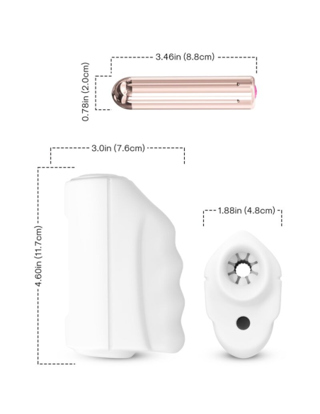 ARMONY - MASTER MASTURBATOR and VIBRADOR BLANCO