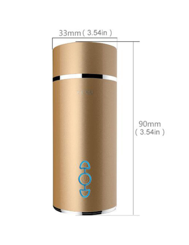 ARMONY - MASTURBADOR VIBRADOR VAGINA DORADO