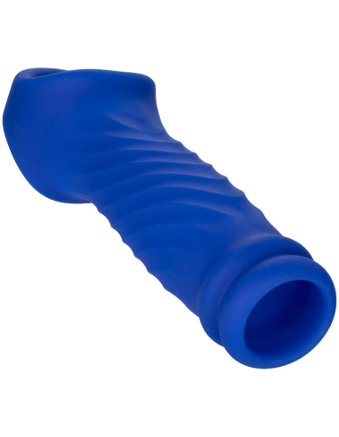 CALEXOTICS - ADMIRAL WAVE FUNDA PENE SILICONA LÍQUIDA AZUL