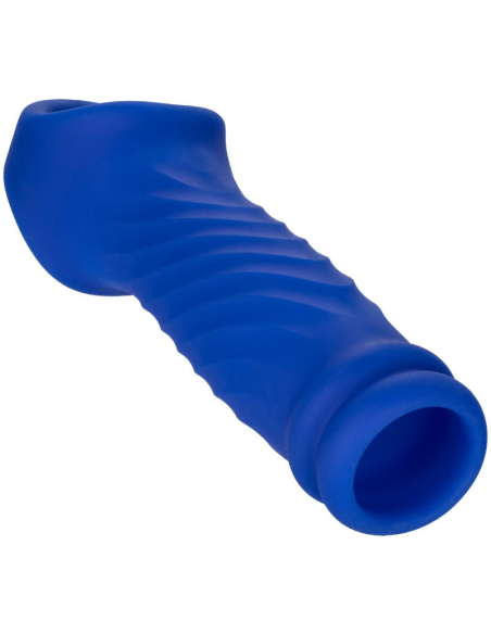 CALEXOTICS - ADMIRAL WAVE FUNDA PENE SILICONA LÍQUIDA AZUL