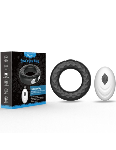 ARMONY - LORDS LOVE ANILLO VIBRADOR CONTROL REMOTO NEGRO
