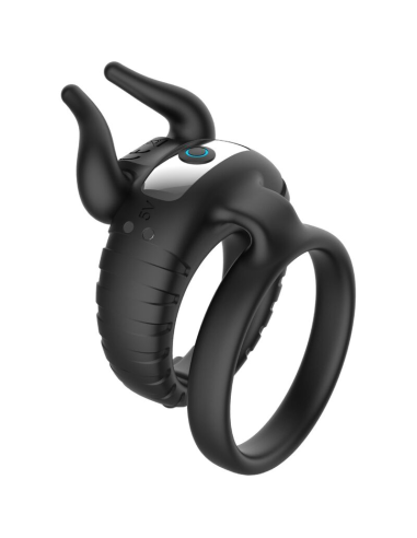 ARMONY - BULLS PASION ANILLO VIBRADOR 10 VELOCIDADES NEGRO