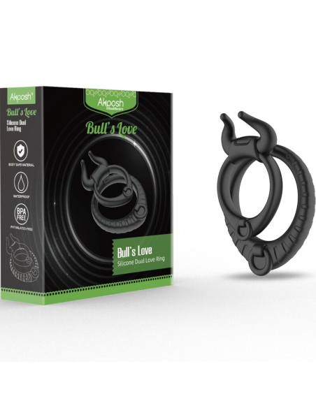 ARMONY - BULLS PASION ANILLO NEGRO