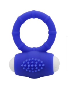ARMONY - POWER O ANILLO VIBRADOR SILICONA AZUL
