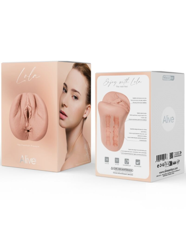 ALIVE - LOLA MASTURBADOR DOBLE MASCULINO VAGINA and ANO SUPER REALÍSTICO NATURAL