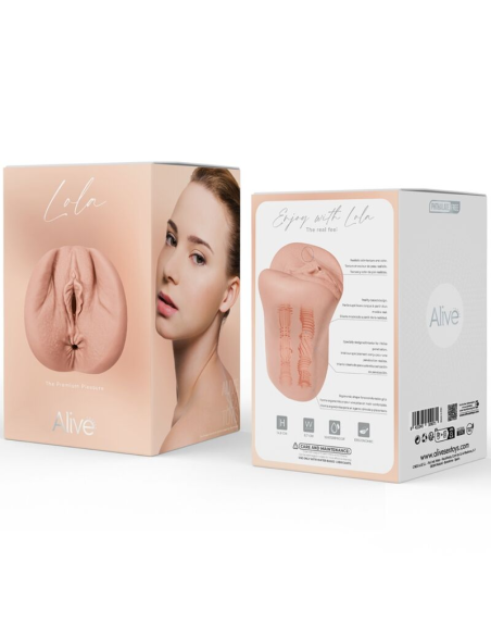 ALIVE - LOLA MASTURBADOR DOBLE MASCULINO VAGINA and ANO SUPER REALÍSTICO NATURAL