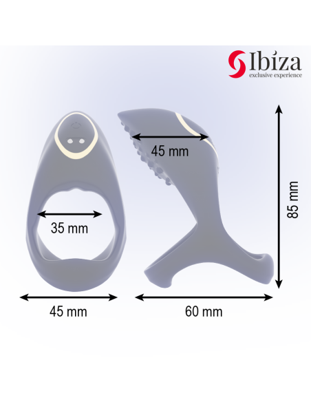 IBIZA - ANILLO PARA PENE MULTISENSORIAL