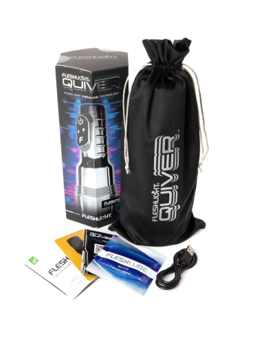 FLESHLIGHT - QUIVER MASTURBADOR VIBRATORIO RECARGABLE VAGINA
