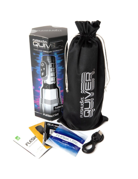 FLESHLIGHT - QUIVER MASTURBADOR VIBRATORIO RECARGABLE VAGINA
