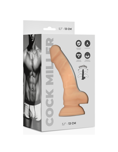 COCK MILLER - SILICONA DENSITY COCKSIL ARTICULABLE 13 CM