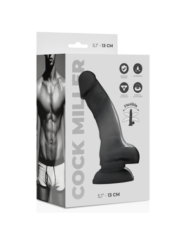 COCK MILLER - DILDO REALÍSTICO SILICONA DENSITY ARTICULABLE 13 CM
