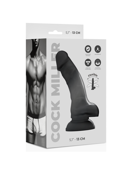 COCK MILLER - DILDO REALÍSTICO SILICONA DENSITY ARTICULABLE 13 CM