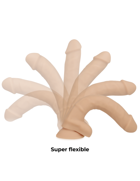 COCK MILLER - DILDO REALÍSTICO SILICONA DENSITY ARTICULABLE NATURAL 18 CM