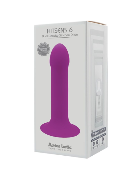 ADRIEN LASTIC - HITSENS 6 DILDO SILICONA VIOLETA