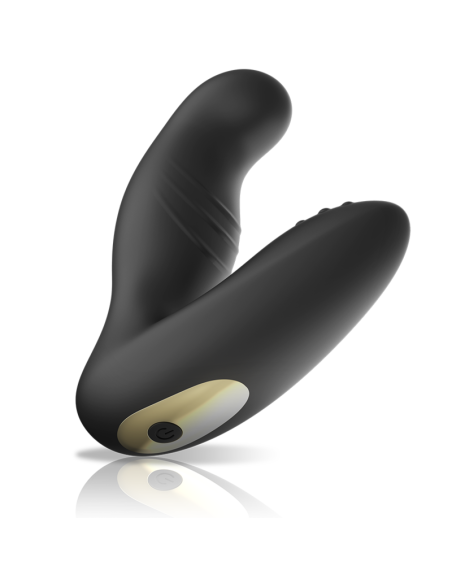 IBIZA - MASAJEADOR ANAL ROTACIÓN Y VIBRACIÓN CONTROL REMOTO 10 x 3.5 CM