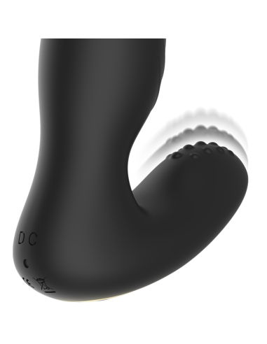 IBIZA - MASAJEADOR ANAL ROTACIÓN Y VIBRACIÓN CONTROL REMOTO 10 x 3.5 CM