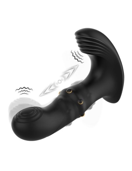 ARMONY - VIBRADOR ANAL PRÓSTATA CONTROL REMOTO NEGRO