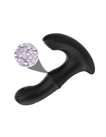 ARMONY - VIBRADOR ANAL PRÓSTATA CONTROL REMOTO NEGRO
