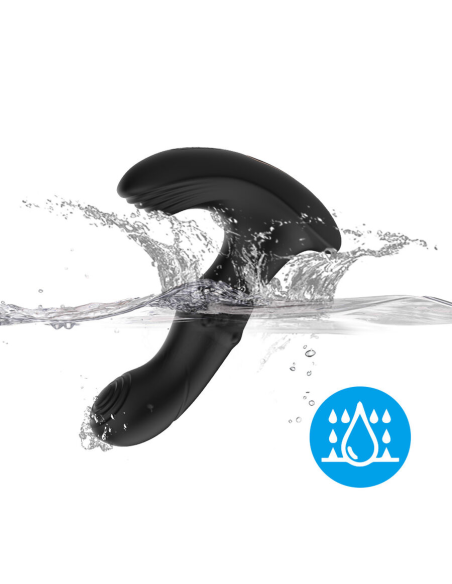 ARMONY - VIBRADOR ANAL PRÓSTATA CONTROL REMOTO NEGRO