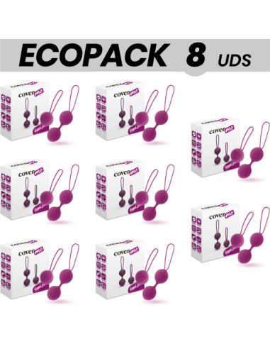 ECOPACK 8 UDS - COVERME KEGEL ENTRENADOR PELVICO LILA