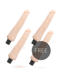 LOVECLONE - RAGNAR SELF LUBRICATION VIBRADOR 24.5 CM -O- 3.5 CM 3 1 GRATIS