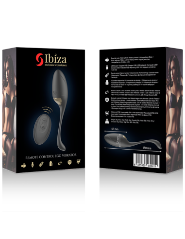 IBIZA - POTENTE HUEVO VIBRADOR CONTROL REMOTO