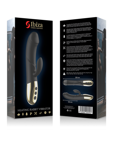 IBIZA - POTENTE VIBRADOR ANATÓMICO CON RABBIT